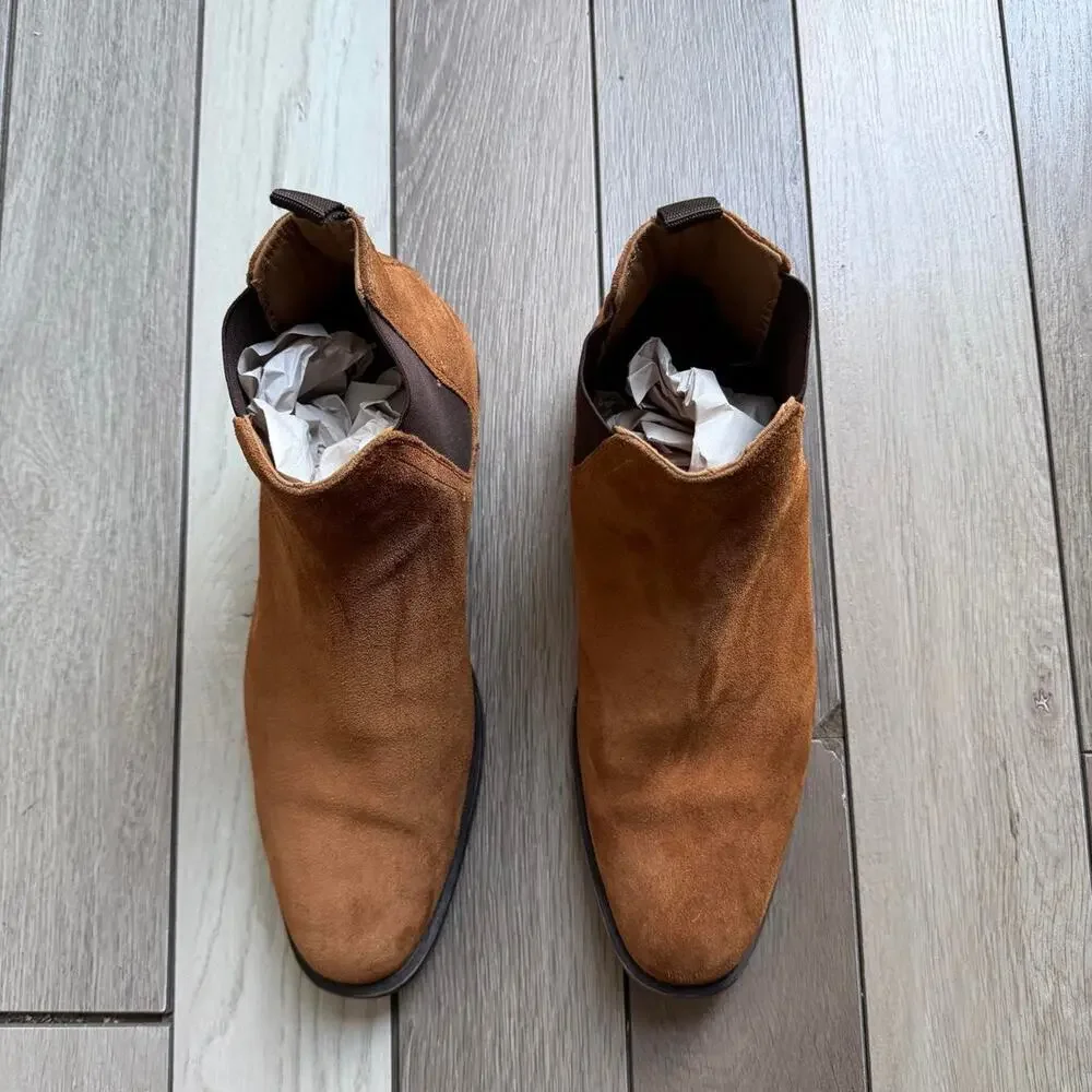 Aldo brown suede